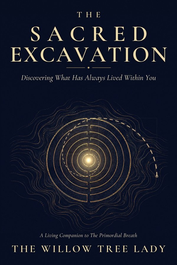 Cover of The Sacred Excavation, the companion journal to The Primordial Breath